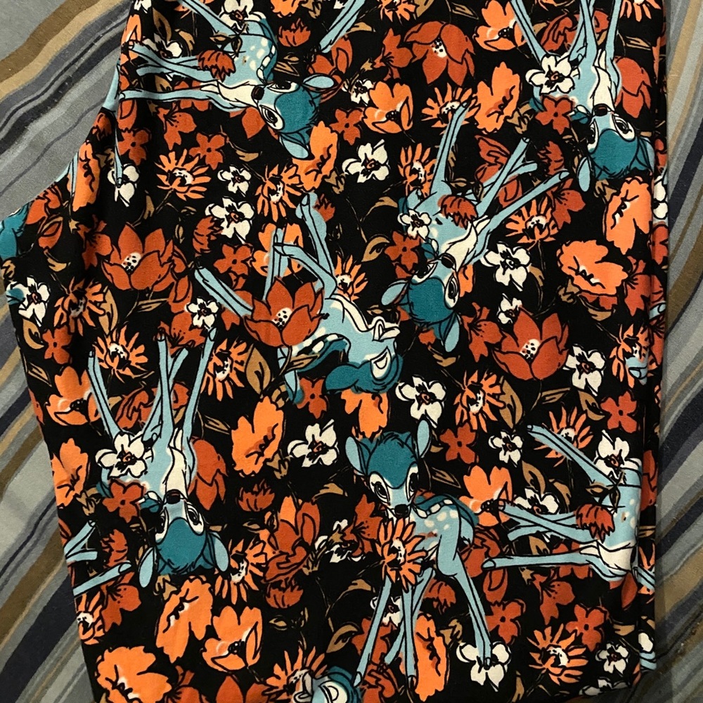 Lularoe TC Disney Bambi leggings